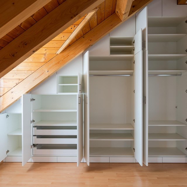 ¡Gana espacio con un armario a medida!